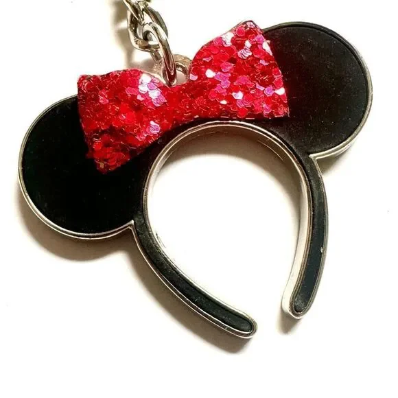 Disney minnie mouse headband keychain - Picture 2 of 6